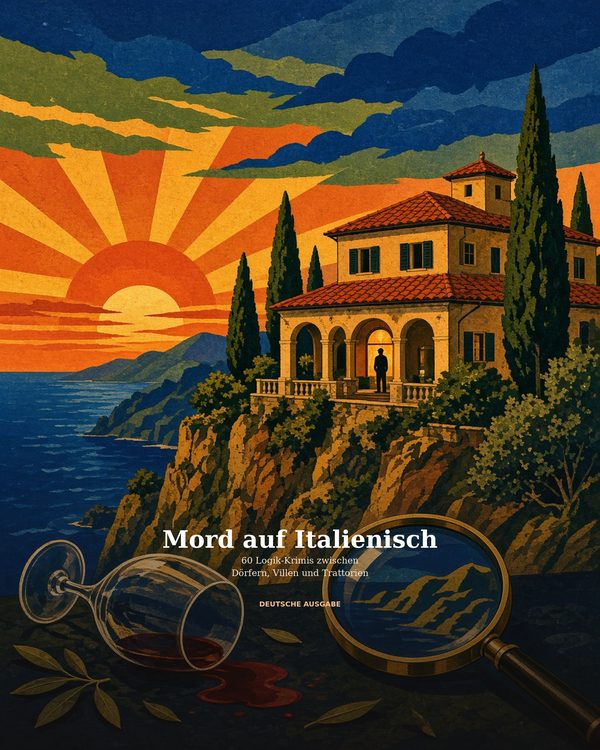 Mord auf Italienisch — 60 Logik-Krimis — cover